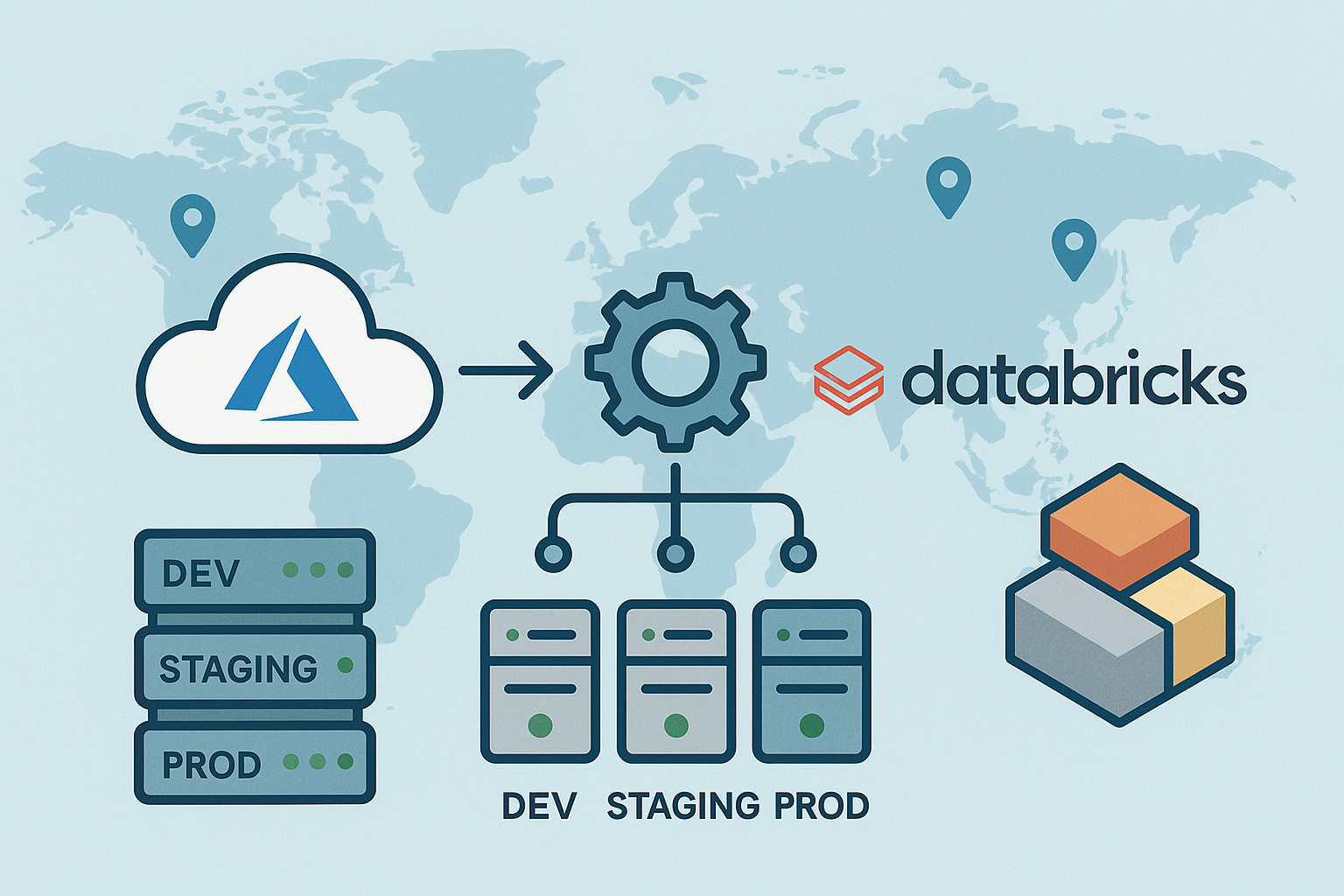 Automating Global Data Platform Workflows with Azure & Databricks